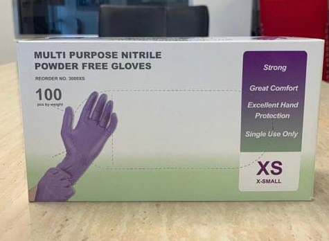 Multi purpose nitrile gloves